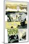 Zombies vs. Robots: No. 9 - Comic Page with Panels-Antonio Fuso-Mounted Art Print