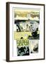 Zombies vs. Robots: No. 9 - Comic Page with Panels-Antonio Fuso-Framed Premium Giclee Print