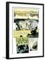 Zombies vs. Robots: No. 9 - Comic Page with Panels-Antonio Fuso-Framed Art Print