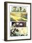 Zombies vs. Robots: No. 9 - Comic Page with Panels-Antonio Fuso-Framed Art Print