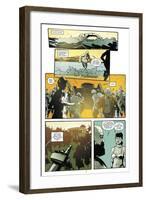 Zombies vs. Robots: No. 9 - Comic Page with Panels-Antonio Fuso-Framed Premium Giclee Print