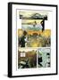 Zombies vs. Robots: No. 9 - Comic Page with Panels-Antonio Fuso-Framed Premium Giclee Print