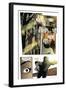 Zombies vs. Robots: No. 9 - Comic Page with Panels-Antonio Fuso-Framed Art Print