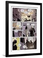 Zombies vs. Robots: No. 9 - Comic Page with Panels-Antonio Fuso-Framed Art Print