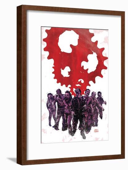 Zombies vs. Robots: Undercity - Cover Art-Garry Brown-Framed Art Print