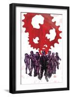 Zombies vs. Robots: Undercity - Cover Art-Garry Brown-Framed Art Print