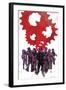 Zombies vs. Robots: Undercity - Cover Art-Garry Brown-Framed Art Print