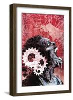 Zombies vs. Robots: Undercity - Cover Art-Garry Brown-Framed Art Print