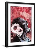 Zombies vs. Robots: Undercity - Cover Art-Garry Brown-Framed Art Print