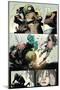 Zombies vs. Robots: Volume 1 - Comic Page with Panels-Val Mayerik-Mounted Art Print