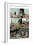 Zombies vs. Robots: Volume 1 - Comic Page with Panels-Val Mayerik-Framed Art Print