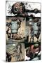 Zombies vs. Robots: Volume 1 - Comic Page with Panels-Val Mayerik-Mounted Premium Giclee Print