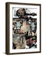 Zombies vs. Robots: Volume 1 - Comic Page with Panels-Val Mayerik-Framed Art Print