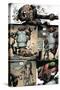 Zombies vs. Robots: Volume 1 - Comic Page with Panels-Val Mayerik-Stretched Canvas