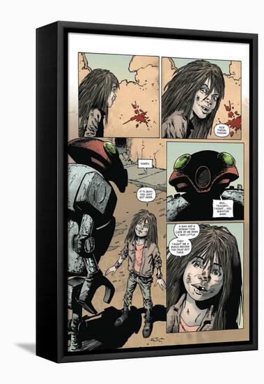 Zombies vs. Robots: Volume 1 - Comic Page with Panels-Val Mayerik-Framed Stretched Canvas