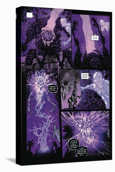 Zombies vs. Robots: Volume 1 - Comic Page with Panels-Anthony Diecidue-Stretched Canvas