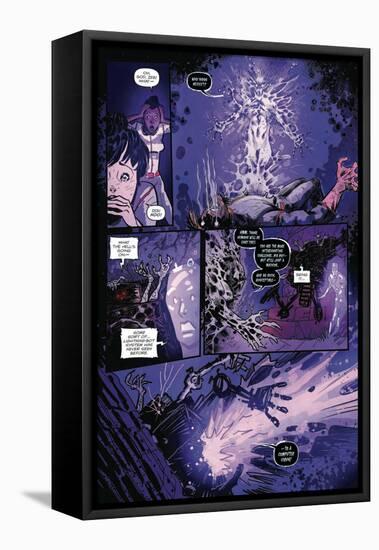 Zombies vs. Robots: Volume 1 - Comic Page with Panels-Anthony Diecidue-Framed Stretched Canvas