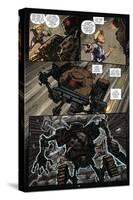 Zombies vs. Robots: Volume 1 - Comic Page with Panels-Anthony Diecidue-Stretched Canvas