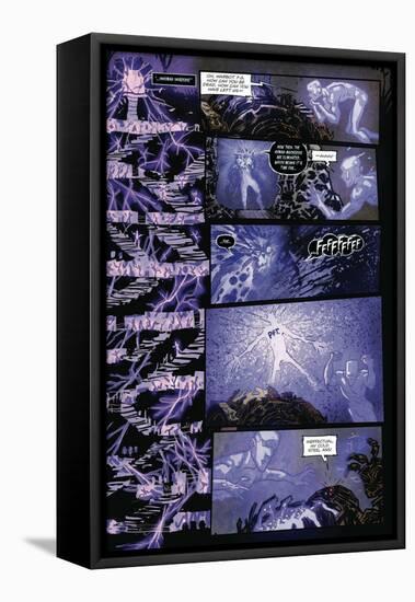 Zombies vs. Robots: Volume 1 - Comic Page with Panels-Anthony Diecidue-Framed Stretched Canvas