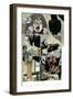 Zombies vs. Robots: Volume 1 - Comic Page with Panels-Val Mayerik-Framed Art Print