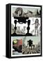 Zombies vs. Robots: Volume 1 - Comic Page with Panels-Val Mayerik-Framed Stretched Canvas