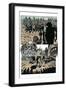 Zombies vs. Robots: Volume 1 - Comic Page with Panels-Val Mayerik-Framed Art Print