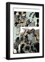 Zombies vs. Robots: Volume 1 - Comic Page with Panels-Val Mayerik-Framed Art Print