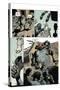 Zombies vs. Robots: Volume 1 - Comic Page with Panels-Val Mayerik-Stretched Canvas