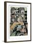 Zombies vs. Robots: Volume 1 - Comic Page with Panels-Val Mayerik-Framed Art Print