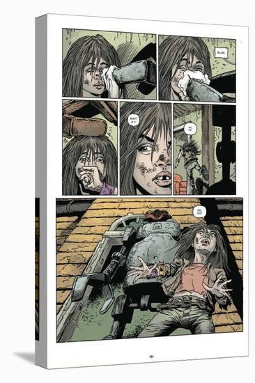 Zombies vs. Robots: Volume 1 - Comic Page with Panels-Val Mayerik-Stretched Canvas