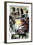 Zombies vs. Robots: Volume 1 - Comic Page with Panels-Val Mayerik-Framed Art Print