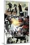 Zombies vs. Robots: Volume 1 - Comic Page with Panels-Val Mayerik-Mounted Art Print