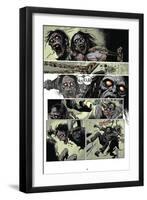 Zombies vs. Robots: Volume 1 - Comic Page with Panels-Val Mayerik-Framed Art Print