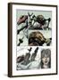 Zombies vs. Robots: Volume 1 - Comic Page with Panels-Val Mayerik-Framed Premium Giclee Print