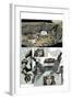 Zombies vs. Robots: Volume 1 - Comic Page with Panels-Val Mayerik-Framed Art Print