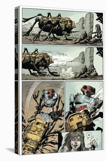 Zombies vs. Robots: Volume 1 - Comic Page with Panels-Val Mayerik-Stretched Canvas