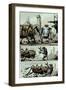 Zombies vs. Robots: Volume 1 - Comic Page with Panels-Val Mayerik-Framed Art Print