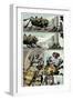 Zombies vs. Robots: Volume 1 - Comic Page with Panels-Val Mayerik-Framed Art Print