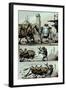 Zombies vs. Robots: Volume 1 - Comic Page with Panels-Val Mayerik-Framed Art Print