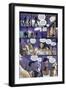 Zombies vs. Robots: Volume 1 - Comic Page with Panels-Anthony Diecidue-Framed Art Print