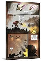 Zombies vs. Robots: Volume 1 - Comic Page with Panels-Anthony Diecidue-Mounted Art Print