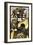 Zombies vs. Robots: Volume 1 - Comic Page with Panels-Anthony Diecidue-Framed Art Print