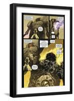 Zombies vs. Robots: Volume 1 - Comic Page with Panels-Anthony Diecidue-Framed Art Print