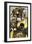 Zombies vs. Robots: Volume 1 - Comic Page with Panels-Anthony Diecidue-Framed Art Print