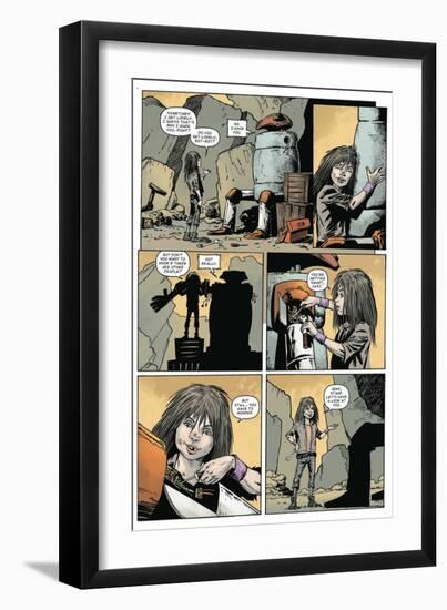 Zombies vs. Robots: Volume 1 - Comic Page with Panels-Val Mayerik-Framed Art Print