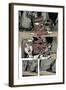 Zombies vs. Robots: Volume 1 - Comic Page with Panels-Val Mayerik-Framed Premium Giclee Print