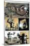 Zombies vs. Robots: Volume 1 - Comic Page with Panels-Val Mayerik-Mounted Art Print