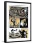 Zombies vs. Robots: Volume 1 - Comic Page with Panels-Val Mayerik-Framed Art Print