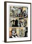 Zombies vs. Robots: Volume 1 - Comic Page with Panels-Val Mayerik-Framed Art Print