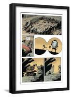 Zombies vs. Robots: Volume 1 - Comic Page with Panels-Val Mayerik-Framed Art Print